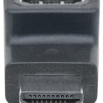Adaptador HDMI Macho-HDMI Hembra Manhattan Negro, 353502
