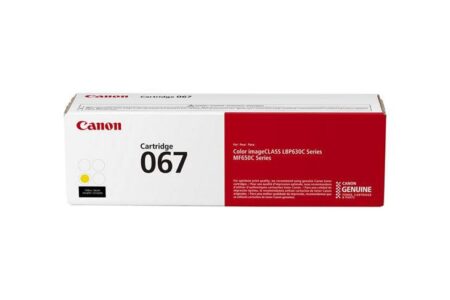 Toner Canon 067 Amarillo Rend 1250 Pag P/Imp Lbp632Cdw