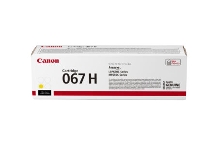 Tóner Canon 067 H Amarillo 5103C001Aa -