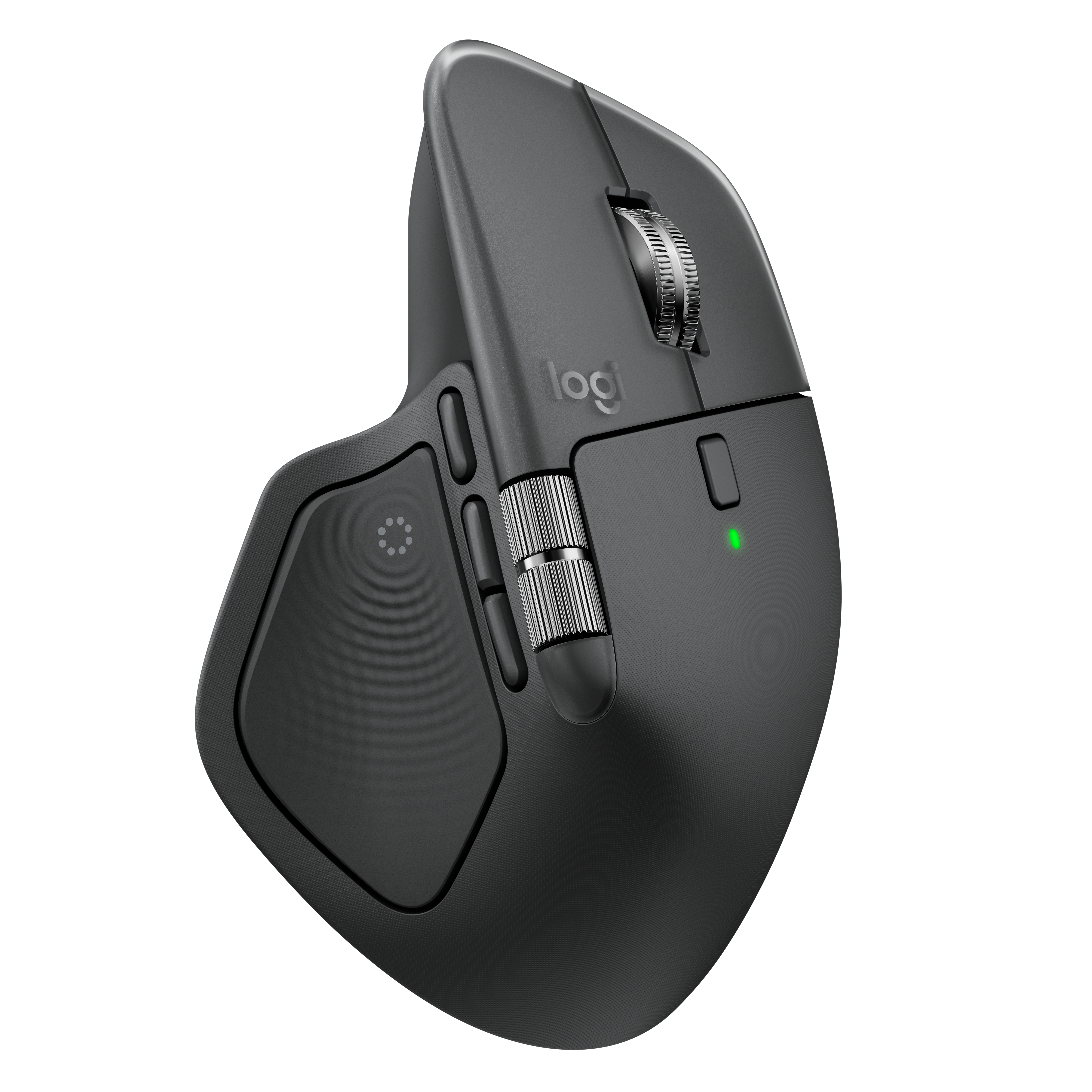 Mouse Inalambrico Logitech Mx Master 4, 910-007565 De 8.000Dpi/8 Botones/Alcance 10M/Bluetooth/Negro