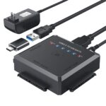 Adaptador USB 2.0- SATA/Ide Steren Com-211, Para Unidades De Disco De 3.5" Y 2.5"