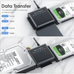 Adaptador USB 2.0- SATA/Ide Steren Com-211, Para Unidades De Disco De 3.5" Y 2.5"