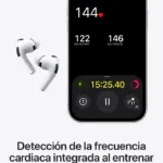 Audifonos Airpods Inalambricos C/Microfono Apple Pro 3Ra Gen/Bluetooth/Tws/Color Blanco/Mfhp4Be/A