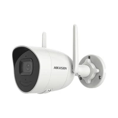 Camara Bala IP Hikvision Ds-2Cv2041G2-Idw(W) 4Mpx/Lente 2.8Mm/Ir 30M/Exterior Ip66/Wi-Fi/Acusense Lite/Wdr 80Db/H.265+/Microfono Y Audio Bidireccional/Micro SD (Openbox)