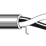 Bobina De Cable De Audio Comercial Y De Seguridad Belden 5100Ue 008U1000/14Awg/100% Cobre/Uso Interior/305M/Color Gris