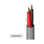 Bobina De Cable De Audio Comercial Y De Seguridad Belden 5100Ue 008U1000/14Awg/100% Cobre/Uso Interior/305M/Color Gris