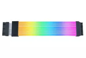 Cable ATX Lian Li G89.Pw24-1W-T.00/24Pin/Rgb/Controlador Incluido