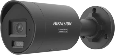 Camara Bala IP Hikvision Ds-2Cd2067G3-Li2Uy/Sl/6Mpx/Lente 2.8Mm/Ir 40M + Luz Blanca/2 Microfonos Integrados/IP67/Estrobo Luz Blanca/Wdr 130Db/Acusense 3.0/Metal/Nema 4X/Acusearch