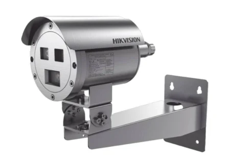 Camara Bala IP Termica Dual Hikvision Ds-2Td2528T-10/Q/4Mpx/Lente Fijo 15Mm/Ermometrica/Deteccion De Temperatura/IP68/Ir 30M/Antiexplosion/Anticorrosion