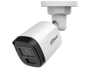 Camara Bullet Dahua Dh-Hac-B1A51N-U-Il-A 5Mpx Serie Cooper/Lente 2.8Mm/106°/Iluminacion Dual Inteligente/Ir 30M + 20M Luz Calida/Microfono Incorporado/Plastico/Exterior IP67