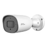 Camara IP Bullet Zkteco Bs-855P12C-S7-C-Mi/Full Color 5Mpx/Lente 3.6Mm/H.265/Ir 20M/Deteccion Facial/Microfono Integrado/Carcasa Metalica/PoE/IP67/P2P/Onvif Profile