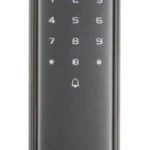 Cerradura Digital Cornelius Yale Mx83424/Reconocimiento Facial 3D/Sensor De Huella Con Ia/100 Huellas/20 Face Id/100 Tarjetas Mifare/Doble Verificacion/Bloqueo Automatico/Modo Niños/IP54/Aleacion De Aluminio