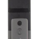 Cerradura Digital Cornelius Yale Mx83424/Reconocimiento Facial 3D/Sensor De Huella Con Ia/100 Huellas/20 Face Id/100 Tarjetas Mifare/Doble Verificacion/Bloqueo Automatico/Modo Niños/IP54/Aleacion De Aluminio