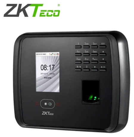 Control De Acceso Multibiometrica Zkteco Mb460Id Plus/1500 Rostros/2000 Huellas/2000 Tarjetas De 125Khz/100000 Eventos/Funcion Adms Compatible Con Biotime Pro Y Biotime Cloud/Bateria De Respaldo Incluida