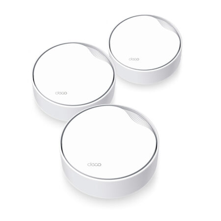 Router Inalambrico Tp-Link Deco X50-PoE(3-Pack)/2.4-5Ghz/Doble Banda/Antenas Internas/1 Puerto RJ45 2.5Gbbps/Mu-MIMO/3 Piezas