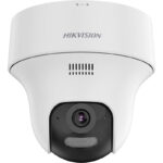 Turret Pt IP 4Mp/ Lente 2.8Mm / Dual Light 20M Ir + 15M Luz Blanca/ Wi-Fi/ IP54/ Dwdr/ H.265/ Audio Bidireccional (Micrófono Y Bocina)/ Micro SD -