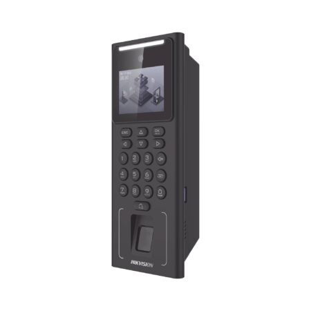 Control De Acceso Facial Min Moe WiFi Hikvision Ds-K1T321Efwx-B Con Bateria De Respaldo/ Administrable Por Smartphone O Nube/Acceso Y Asistencia/500 Rostros/3000 Huellas/3000 Tarjetas/Hik-Ia