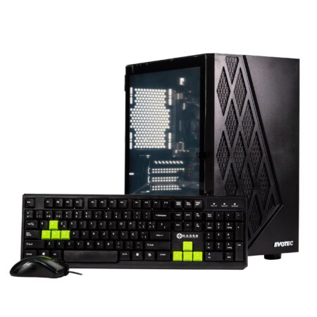 Pc Gamer Evotec AMD Ryzen 5 5600Gt – 16Gb, SSD 480Gb, Win 11 Pro Prueba
