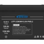 Bateria De Litio Lifeo4 Epever Lfp200Ep128V2/12.8Vcc/200Ah/2.56Kwh/Pantalla LCD Para Monitoreo Local/Carcasa Metalica