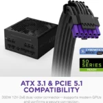 Fuente De Poder 750W Nzxt C750 Gold Core/Fully Modular/80 Plus Gold/ATX/Color Negro/Pa-7G3Bb-Us