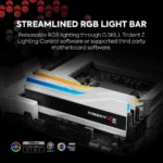 Memoria DDR5 64Gb 6000Mhz G.skill Trident Z5 Royal Neo Rgb (2X32Gb)/Color Blanco/Iluminacion Rgb/F5-6000J3036G32Gx2-Tr5Ns