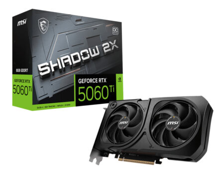 T/Video MSI G506T-8S2Cp Geforce Rtx 5060 Ti/8Gb Gddr7/PCI-E 5.0/HDMI/DP/2 Ventiladores/Color Negro