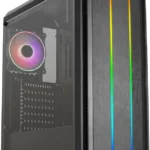 GABINETE AEROCOOL SKYLINE A BK V2 ARGB ATX, MIDI-TOWER, SIN FUENTE, COLOR NEGRO, 4711099472277