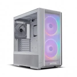 Gabinete Lian Li Lancool 216/midi Tower/ventana/sin Fuente/2fanx160 Pwm Argb/1fanx140 Pwm/color Blanco/e-atx/atx/micro-atx/mini-itx/g99.lan216rw.00
