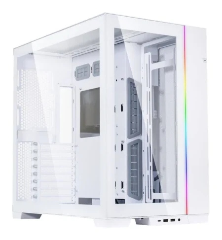 Gabinete Lian Li O11 Dinamico Evo Rgb/Mid-Tower/Ventana Cristal Templado/Sin Fuente/Sin Ventiladores/Color Negro/ATX/Micro-ATX/Mini-Itx/G99.O11Dergbx.00