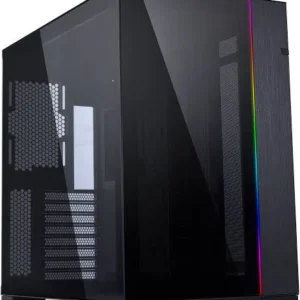 Gabinete Lian Li O11 Dinamico Evo Xl/full Tower/ventana Cristal Templado/sin Fuente/iluminacion Rgb/color Negro/e-atx/atx/micro-atx/mini-itx/g99.o11dexl-x.00