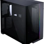 Gabinete Lian Li O11 Dinamico Evo Xl/Full Tower/Ventana Cristal Templado/Sin Fuente/Iluminacion Rgb/Color Negro/E-ATX/ATX/Micro-ATX/Mini-Itx/G99.O11Dexl-X.00