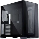 Gabinete Lian Li O11 Dinamico Evo Xl/Full Tower/Ventana Cristal Templado/Sin Fuente/Iluminacion Rgb/Color Negro/E-ATX/ATX/Micro-ATX/Mini-Itx/G99.O11Dexl-X.00