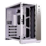 Gabinete Lian Li O11 Dinamico Evo Xl/Full Tower/Ventana Cristal Templado/Sin Fuente/Iluminacion Rgb/Color Blanco/E-ATX/ATX/Micro-ATX/Mini-Itx/G99.O11Dexl-W.00