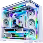 Gabinete Lian Li O11 Vision Compact/Full Tower/Ventana Cristal Templado/Sin Fuente/Sin Ventiladores/Color Negro/E-ATX/ATX/Micro-ATX/Mini-Itx/G99.O11Vpx.00