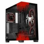 Gabinete Xzeal Xz160 Full Torre/Con Ventana/Sin Fuente/USB 2.0/4 Ventiladores Instalados/Argb/Blanco/Micro-ATX/Xzgaex1W