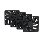 Ventilador Hyte Fa12/120Mm/4 Pack/1500Rpm/Abs/Color Negro/Fan-Hyte-Fa12-Bb-4