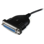 Cable 1.8M Adaptador Impresora Paralelo Db25 Hembra A USB A Macho