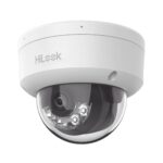 Domo IP De 4 Megapixel / Lente 2.8 Mm / 30 Mts Ir / Micrófono Integrado / Exterior IP67 / PoE / Wdr 120 / H.265+ / Onvif