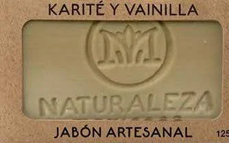 Jabon Solido Karite Y Vainilla De 125Gr Naturaleza Mexicana 91649