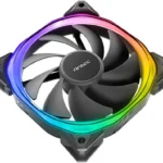 Kit De 3 Ventiladores Antec Neon 120 Argb_3Pk/3X120Mm/Argb/1600Rpm /Color Negro