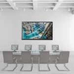 Kit Videowall 2X2 Hikvision Dsvw2X20A55/Wm, 4 Pantallas De 55"/Decoder/Base De Pared/Accesorios De Instalacion
