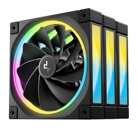 Kit De 3 Ventiladores Antec P12 Pwm Argb_3Pk/3X120Mm/Argb/1500Rpm/Color Negro