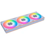Kit 3 Ventiladores Lian Li Uni Fan Sl Wireless LCD/3X120Mm/Argb/1900Rpm/Pbt/Color Blanco/G99.12Sllcd1W3W.00
