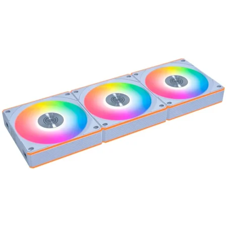 Kit 3 Ventiladores Lian Li Uni Fan Sl Wireless LCD/3X120Mm/Argb/1900Rpm/Pbt/Color Blanco/G99.12Sllcd1W3W.00