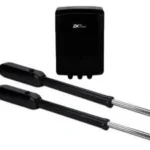 Kit De Pistones De Aluminio Antioxidante Zkteco Zk-Sw400Dc/Para Puertas Abatibles De Doble Servicio/Soporta 400Kg Por Puerta/Instalacion Sencilla Sin Soldadura/Accesorios Incluidos/Alimentacion 110V