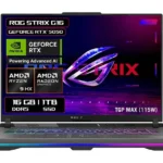 Laptop ASUS Rog Strix G16 G614 16"/AMD Ryzen 9-9955Hx/2Tb RAM/32Gb SSD/HDMI/USB/Nvidia Geforce Rtx 5060/Windows 11 Home/Color Gris/90Nr0L17-M00010-32Gb-2Tb