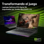 Laptop ASUS Rog Strix G16 G614 16"/AMD Ryzen 9-9955Hx/2Tb RAM/32Gb SSD/HDMI/USB/Nvidia Geforce Rtx 5060/Windows 11 Home/Color Gris/90Nr0L17-M00010-32Gb-2Tb