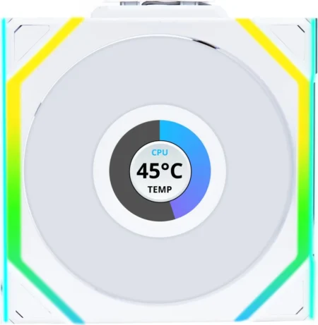 Ventilador Lian Li Uni Fan Sl Wireless Lcd/1x120mm/argb/1900rpm/pbt/color Negro/g99.12sllcd1w1b.00