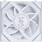 Ventilador Lian Li Uni Fan Sl Wireless LCD/1X120Mm/Argb/1900Rpm/Pbt/Color Blanco/G99.12Sllcd1W1W.00