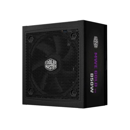 Fuente De Poder 850W Cooler Master Mwe Gold 850 V3 ATX 3.1/Full Modular/80 Plus Gold/Color Negro/Mpx-8503-Afag-2Buv